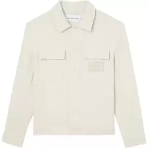 Image of Calvin Klein Jeans Velvet Corduroy Hwk Trucker - Beige