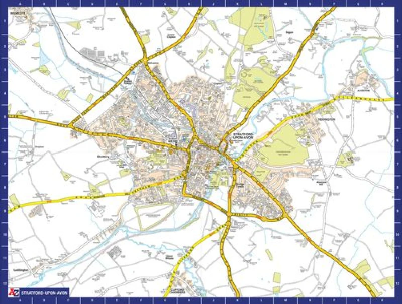 Image of A to Z A to Z Map of Stratford-upon-Avon 1000 Piece Jigsaw Puzzle