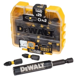 Image of DEWALT DT70564T-QZ IR Torsion 26 Piece PZ2 Tic Tac & Bit Holder Set
