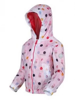 Image of Regatta Girls Muddy Puddle Jacket - White