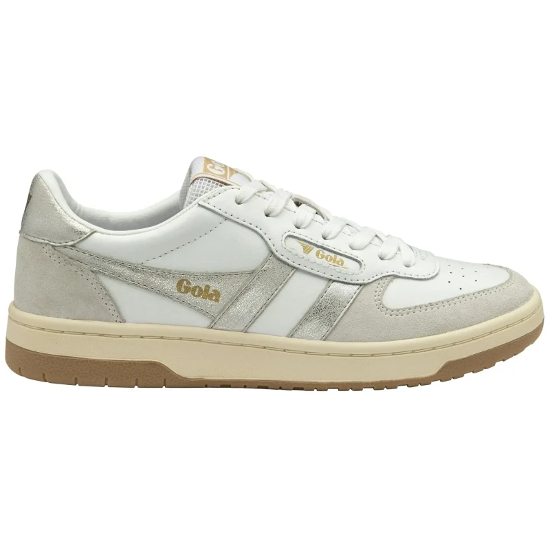 Image of Gola Womens suede Trainers Gola Hawk Blanc Female 41