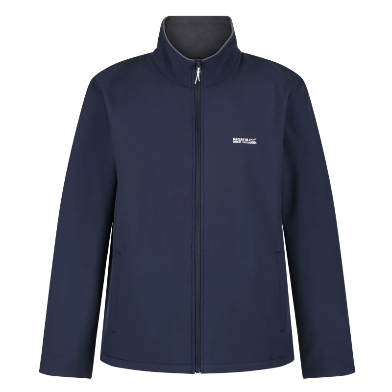 Image of Regatta Regatta Men 'Cera V' Softshell Jacket in Mid Navy Size: Medium Mid Navy M Male 5059404147441