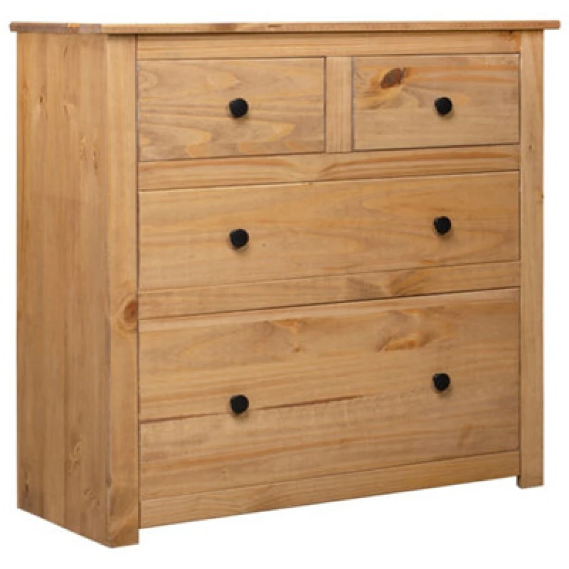 Image of Vidaxl Sideboard 80X40X83cm Pinewood Panama Range