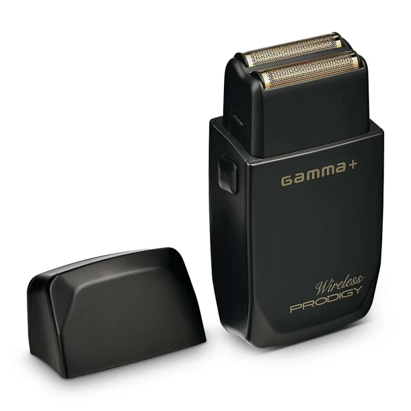 Image of Gamma+ Wireless Prodigy Foil Shaver Ergonomic Black male