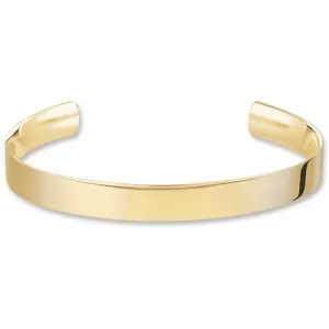 Image of Ladies Thomas Sabo Sterling Silver LOVE CUFF BANGLE AR088-413-12-L