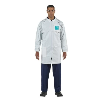 Image of Lab Coat with Collar M - Ansell