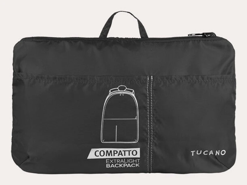 Image of Tucano BPCOBK-ECO-BK backpack Rucksack Black Nylon