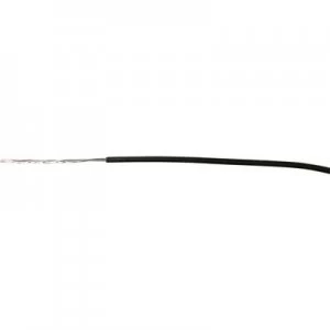 Image of Strand 1 x 0.15mm Black MediKabel 186267