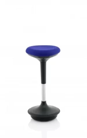 Image of Sitall Deluxe Visitor Stool Bespoke Seat Stevia Blue KCUP1553