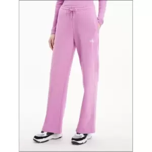 Image of Calvin Klein Jeans Micro Monologo Straight Pants - Purple