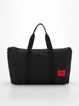 Image of Hugo Boss Ethon Red Patch Logo Holdall Bag