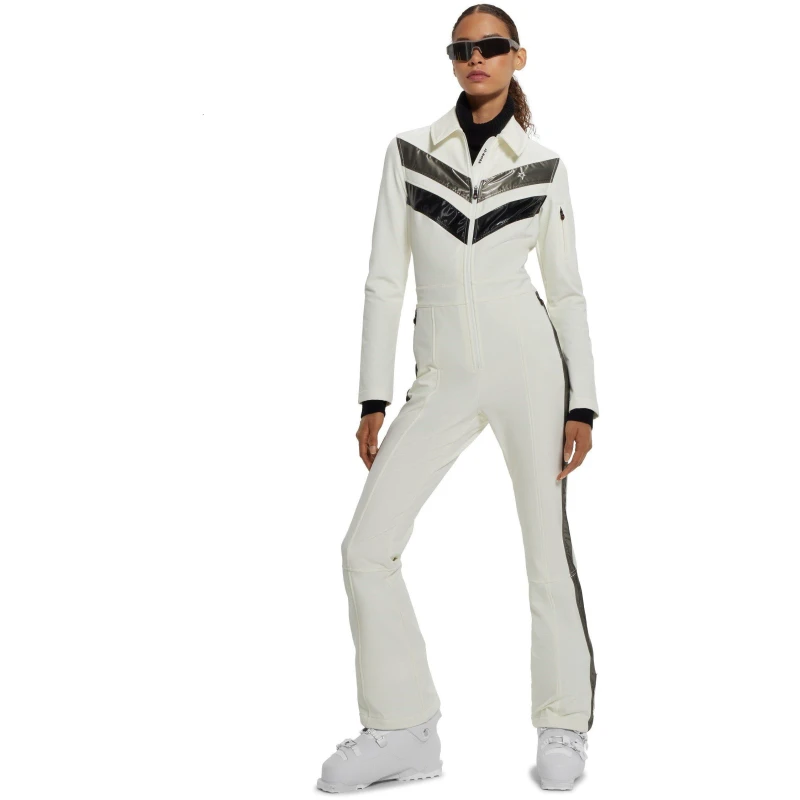 Image of Boss Womens BOSS Weather Resistant Tailored Fit Ski Suits White female 8 (S)