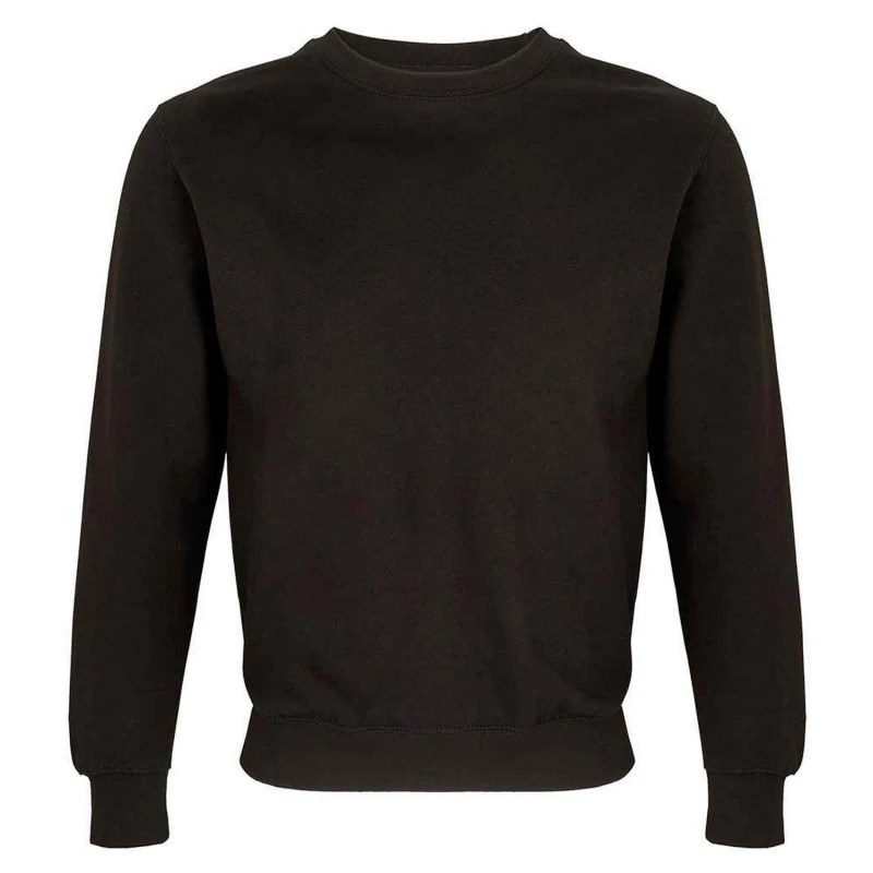 Image of SOL'S Mens Columbia Sweatshirt in Black Size: XS Black Male XS