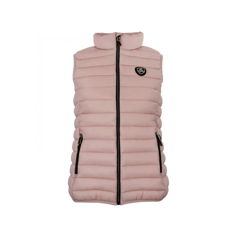Image of Womens Peak Mountain Fine Puffer Vest Rose Female M