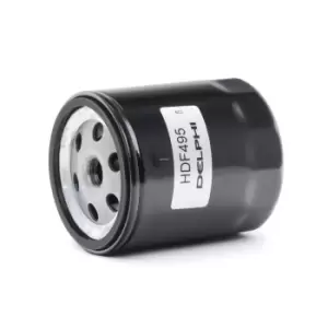 Image of DELPHI Fuel Filter HDF495 MERCEDES-BENZ,SSANGYONG,190 (W201),Stufenheck (W124),Stufenheck (W123),G-Klasse SUV (W460),W123 Coupe (C123)