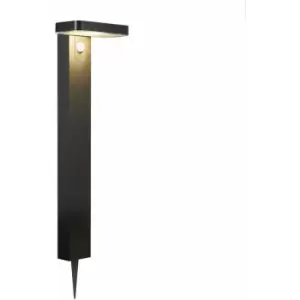 Image of Nordlux Rica Square LED Dimmable Outdoor Spike Black, IP44, 3000K