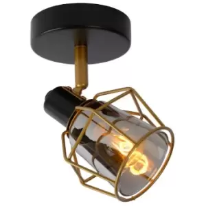 Image of Lucide Lighting - Lucide nila - Ceiling Spotlight - 1xE14 - Black