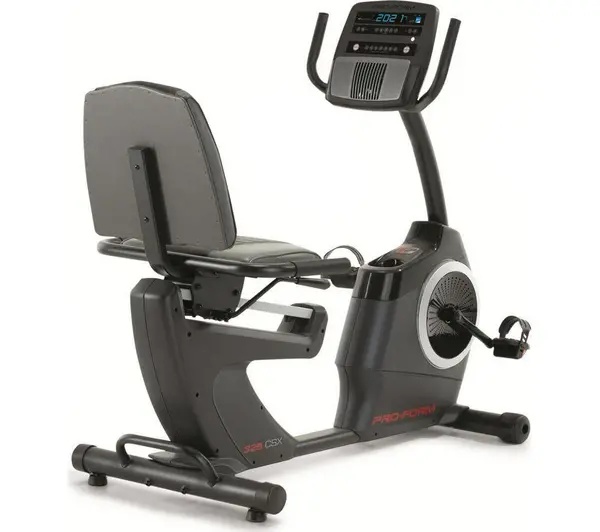 Image of PROFORM 325 CSX Smart Bluetooth Recumbent Exercise Bike - Silver & Black/Grey,Black 043619487176
