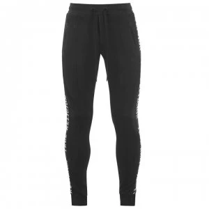 Image of TRUE RELIGION Logo Jogging Bottoms - Black