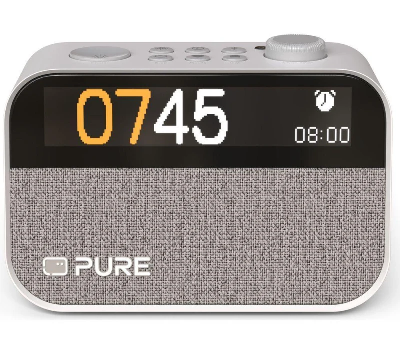 Image of PURE Moment Charge DAB Bluetooth Radio - Cotton White 759454301040
