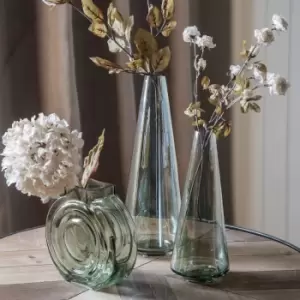 Image of Crossland Grove Werder Vase Lustre Green 150X150X380Mm Green