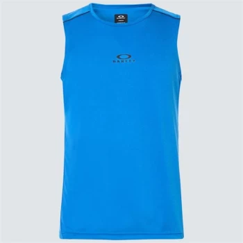 Image of Oakley Heather Tank Top Mens - Blue