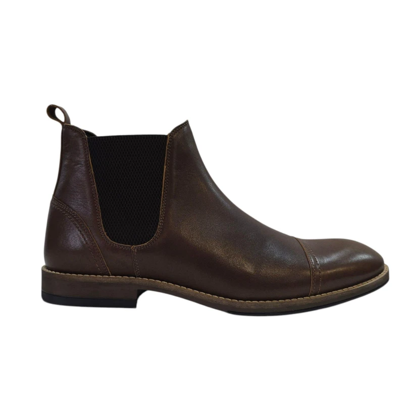 Image of Firetrap Mens Bush Chelsea Boots Dark Brown male 7 (41)