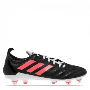 Image of adidas Malice Mens Rugby Boots Soft Ground - Black/Pink