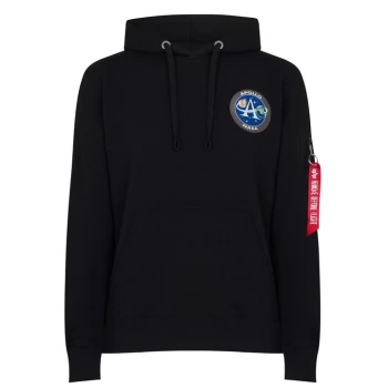Image of Alpha Industries Apollo Mission Hoodie - Black