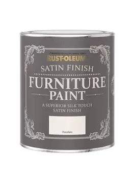Image of Rust-Oleum Satin Finish Furniture Paint In Porcelain - 750 Ml Tin
