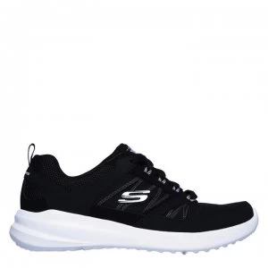 Image of Skechers Skybound Ladies Trainers - Black/White