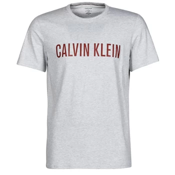 Image of Calvin Klein Jeans SS CREW NECK mens T shirt in Grey - Sizes S,L,XL