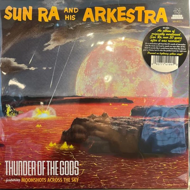 Image of RecordCityJP LP Record SUN RA ARKESTRA - Thunder Of The Gods (Yellow Vinyl) MH8021 Modern Harmonic 2024 US Jazz