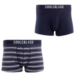 Image of SoulCal 2 Pack Modal Trunks - Blue