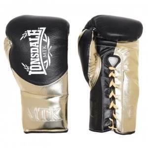 Image of Lonsdale L60 Fight Gloves Unisex Adults - Black/Gold