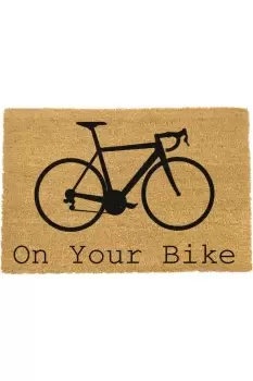 Image of On Your Bike Doormat - Regular 60x40cm