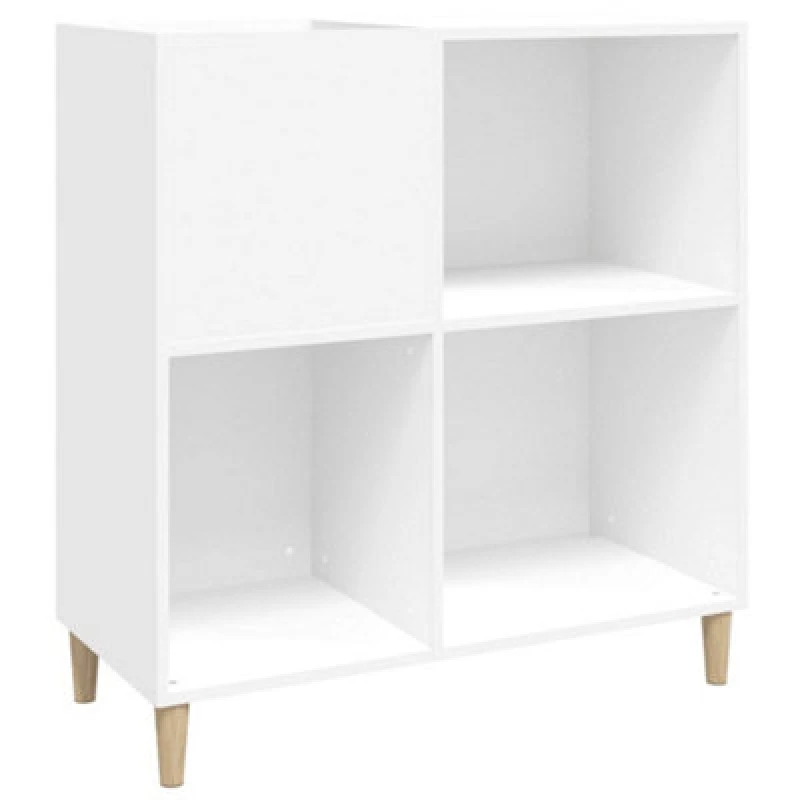 Image of VIDAXL Record Cabinet White 84.5x38x89cm Engineered Wood Vidaxl 8720845878955
