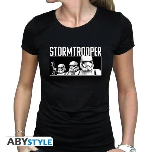 Image of Star Wars - Troopers E9 Women'S Medium T-Shirt - Black