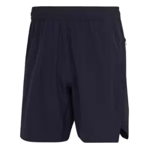 Image of adidas Workout Knurling Shorts Mens - Blue