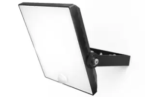 Image of 4lite Die-Cast Aluminium Motion Detect PIR LED Floodlight 2475 Lumens 30W Black