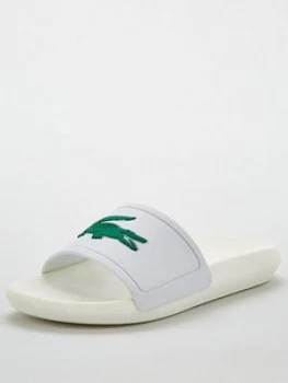 Image of Lacoste Croco Slide 119 3 Cfa Slider - White