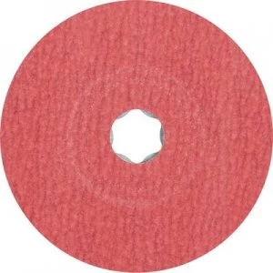 Image of PFERD 64193012 HORSE COMBIKLICK fiber grinder 115mm ceramic grain CO-COOL 120 Diameter 115 mm