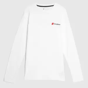 Image of Berghaus Heritage Logo T-Shirt In White