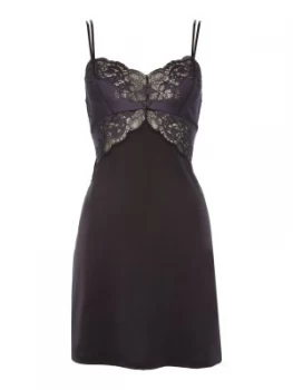 Image of Wacoal Lace Affair Chemise Black