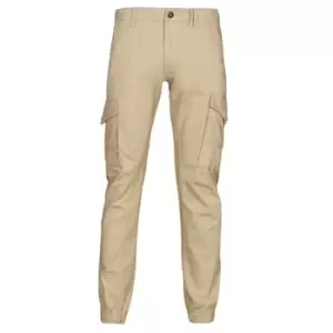 Image of Jack Jones JJIPAUL JJFLAKE mens Trousers in Beige - Sizes US 34 / 32,US 36 / 32,US 34 / 34,US 29 / 32,US 30 / 34,US 31 / 34,US 30 / 32,US 31 / 32,US 3