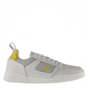 Image of Lyle and Scott Gilzean Trainers - Wht/Ylw 737