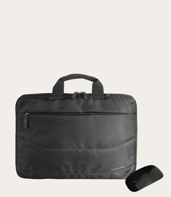 Image of Tucano Tucano IDEA BUNDLE 14" 35.6cm (14") Briefcase Black BU-BIDEA1314-WM-BK