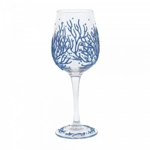 Image of Coral Wine Glass