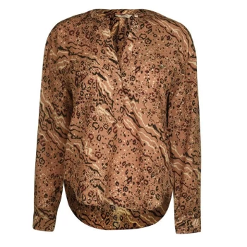 Image of Salsa Sevilla Long Sleeve Shirt - Brown