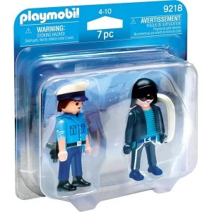 Image of Playmobil: Policeman and Burglar